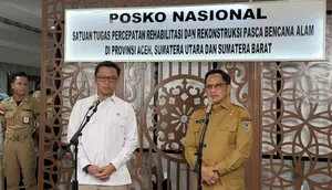 Tito dan Sugiono Bahas Percepatan Pemulihan Pascabencana di Sumatra
