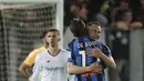 Pada babak kedua, baik Atalanta dan Roma sama-sama melakukan jual beli serangan. Namun skor 3-1 bertahan hingga wasit meniupkan peluit tanda berakhirnya pertandingan. (Simone Spada/LaPresse via AP)