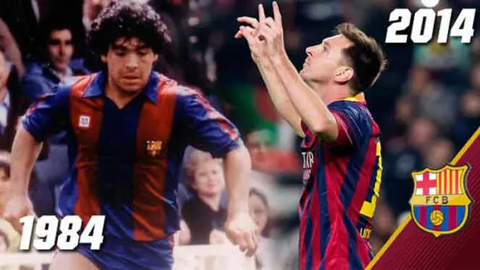 Prestasi Dunia Messi Vs Maradona