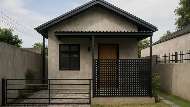 8 Model Rumah Sederhana Tipe 21 dengan Teras Roster yang Kini Tren di 2025, Estetik & Fungsional