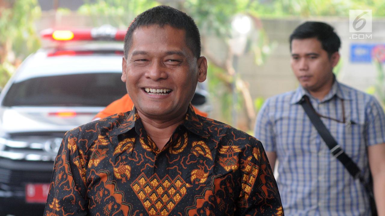 Senyum Rohadi Saat Kembali Diperiksa KPK Terkait Kasus TPPU