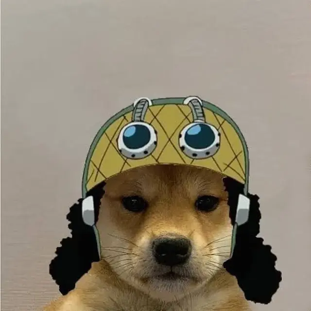 6 Editan Foto Anjing Jadi Kru Mugiwara One Piece Ini Kocak