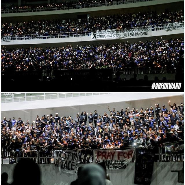 6 Aksi Solidaritas Suporter Bola Indonesia untuk Kanjuruhan, Gelar Doa Bersama