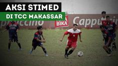 STIMED Nusa Palapa tampil memukau pada babak 16 besar Torabika Campus Cup 2017 regional Makassar.