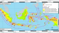 Catatan Badan Geologi terkait gempa bumi