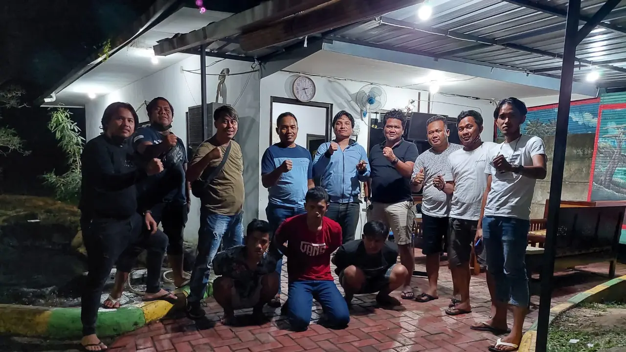 Penangkapan pelaku pencurian berkat media sosial. Foto istimewa