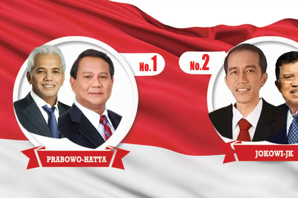 Prabowo-Hatta dan Jokowi-JK