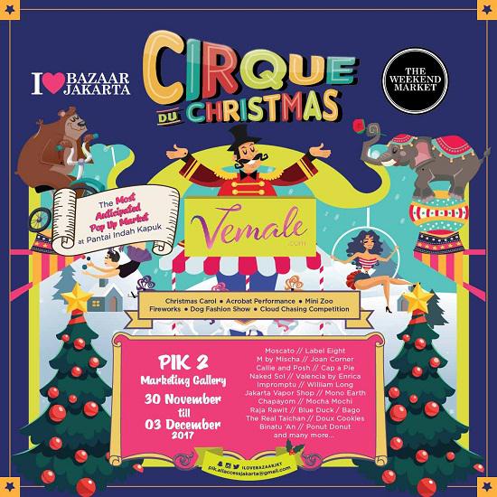 Cirque Du Christmas/copyright redaksi vemale/spesial