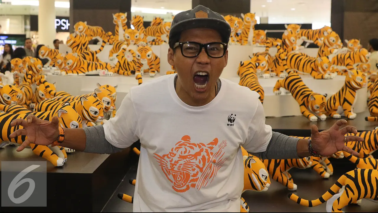 20160729- Artis Dukung Kampanye Populasi Harimau-Jakarta-Herman Zakharia