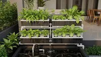 12 Desain Edible Garden Outdoor yang Tahan Panas dan Hujan untuk Rumah Minimalis di Perkotaan