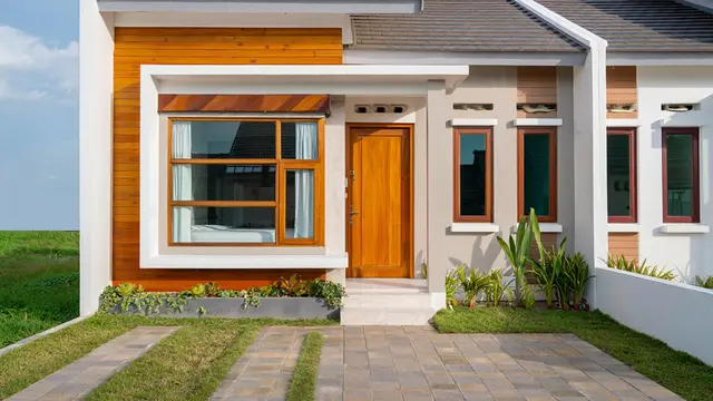 Desain Rumah 1 Lantai Ukuran 6x10 dengan 3 Kamar dan 1 Kamar Mandi (AI)