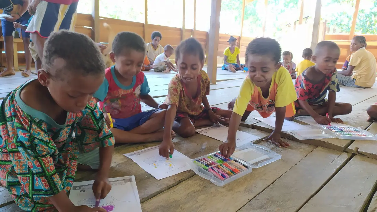Siswa-Siswa Papua (Foto: Yayasan Alirena)
