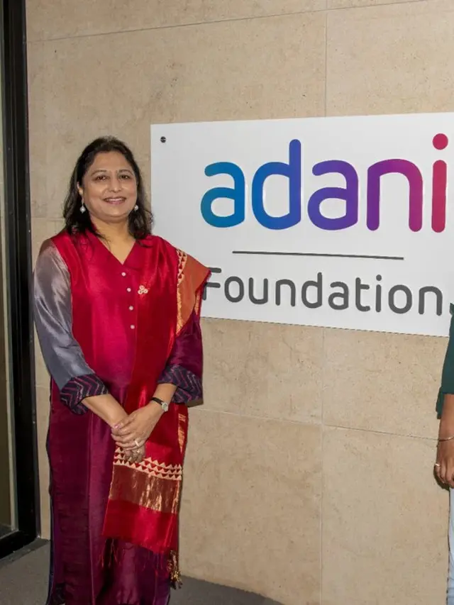 Priti Adani, istri dari miliarder India Gautam Adani sekaligus pemimpin Adani Foundation. (Twitter/@AdaniPriti)