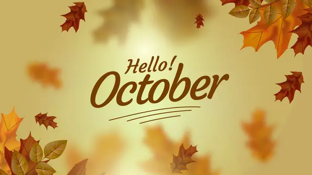 Ilustrasi bulan Oktober