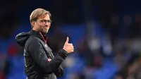 Manajer Liverpool Jurgen Klopp saat mendampingi timnya melawan Crystal Palace di London, 29 Oktober 2016. (AFP/Glyn Kirk)