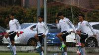 Timnas Singapura U-22 saat latihan rutin. (Bola.com/Dok. FAS)