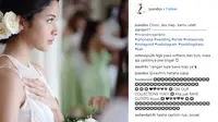 Jadi Istri Chicco Jerikho, Putri Marino Memikat Tanpa Bulu Mata Palsu