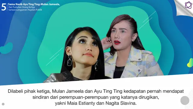 [Bintang] Mulan Jameela-Ayu Ting Ting