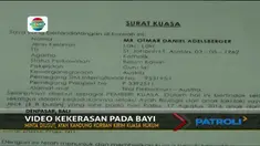 Sejumlah kaum ibu yang melihat video penganiayaan bayi tersebut tak kuasa menahan tangis.