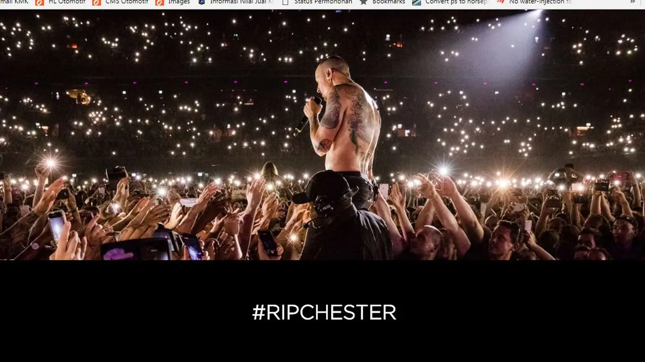 Setelah Chester Bennington meninggal, Linkin Park merilis laman tambahan berisi pencegahan bunuh diri. (chester.linkinpark.com)