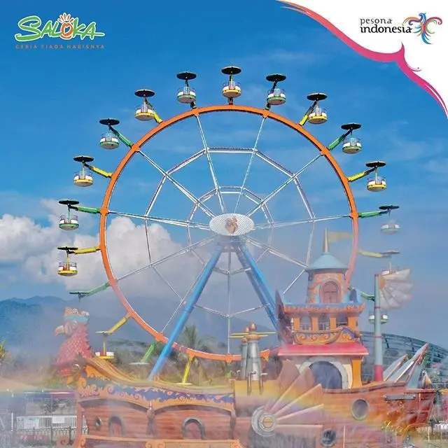 7 Wahana Paling Seru di Saloka Park yang Wajid Dicoba Bareng Keluarga