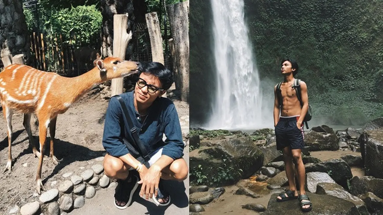 6 Potret Elang El Gibran, Pemeran Basuki di Srimulat: Hil yang Mustahal Saat Traveling