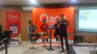 QulQas Goes To Jogjakarta adalah acara yang diinisiasi oleh aplikasi digital bernama Qasir. (Liputan6.com/ Switzy Sabandar)