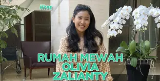 Mewahnya Rumah Olivia Zalianty, Serba Putih dan Ada Kolam Renangnya