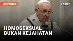 PAUS FRANSISKUS: HOMOSEKSUAL BUKAN KEJAHATAN, AKUI MARTABAT SETIAP ORANG