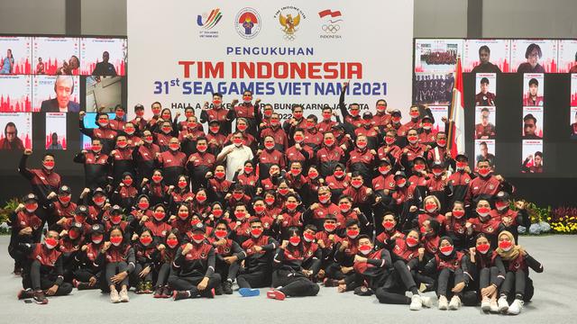 Kontingen Indonesia Siap Tempur di SEA Games 2021