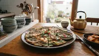 Resep Pajeon Pancake Gurih Korea Versi Lokal, Teman Santap Nonton Drakor