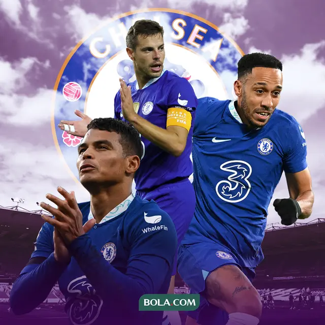 Chelsea - Pierre-Emerick Aubameyang, Cesar Azpilicueta, Thiago Silva