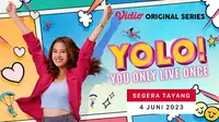 Vidio Original Series YOLO! dibintangi oleh Adhisty Zara. (Dok. Vidio)