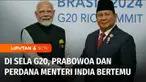 Presiden Prabowo Subianto bertemu Perdana Menteri India, Narendra Modi di sela-sela KTT G20 di Brasil. Kedua tokoh negara itu membicarakan sejumlah hal, termasuk rencana kesepakatan di bidang kesehatan.