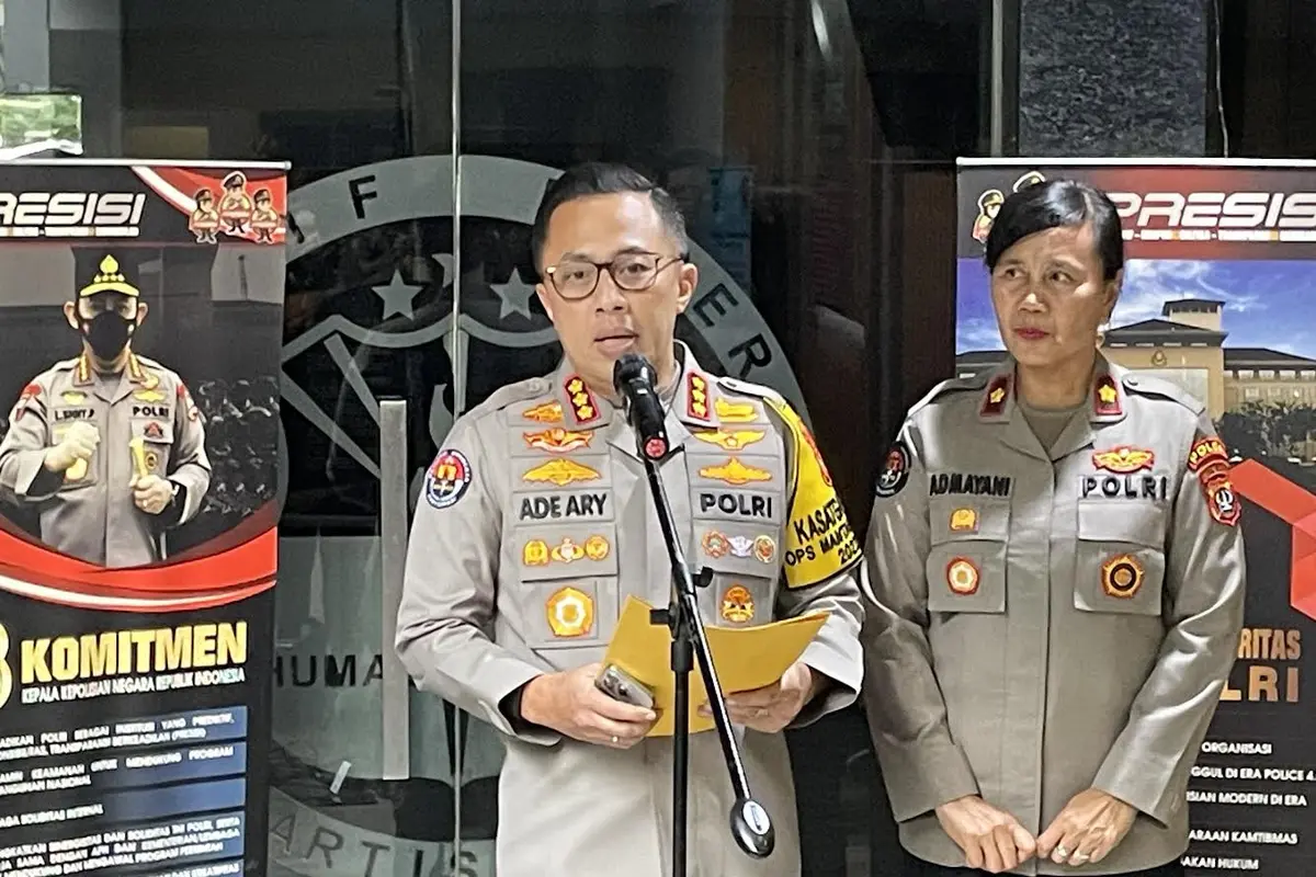 Kabid Humas Polda Metro Jaya Kombes Ade Ary Syam Indradi.