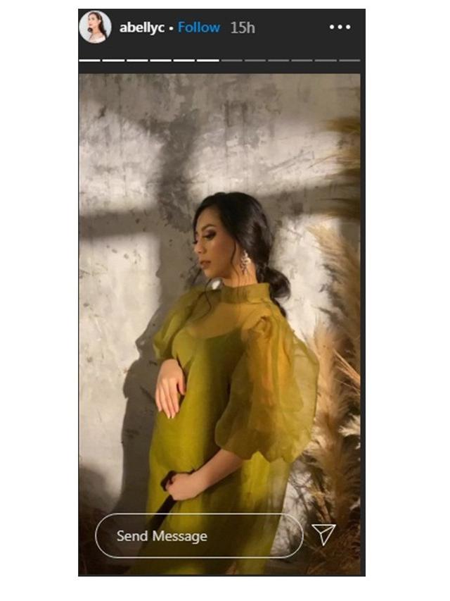 7 Gaya  Maternity Shoot Abel Cantika, Tampil Memesona saat Hamil Tua