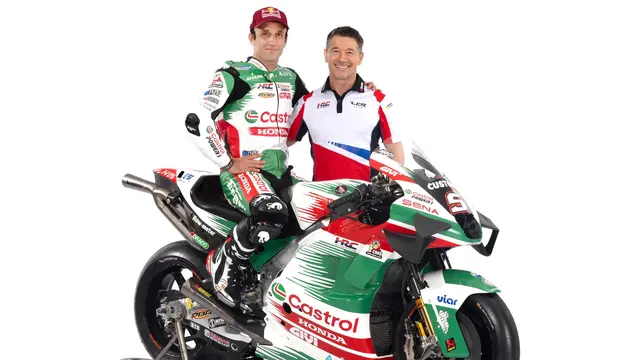 Motor Johann Zarco di LCR Honda pada MotoGP 2024