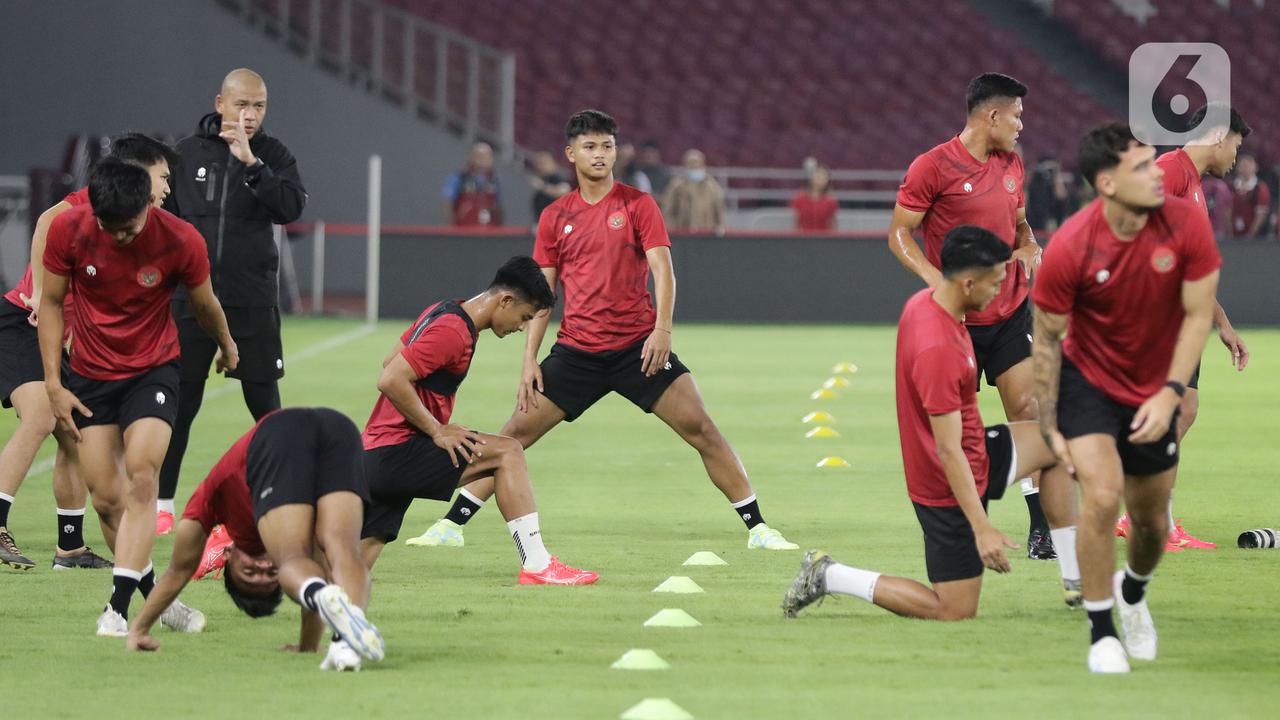 Latihan Timnas Indonesia