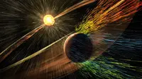 Angin surya pernah menerjang Mars, mengenyahkan ion-ion di permukaan Planet Merah (NASA)