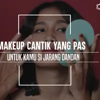 Kamu termasuk cewek yang jarang dandan? Coba makeup ini deh. (Foto: Deki Prayoga/Bintang.com, Digital Imaging: Nurman Abdul Hakim/Bintang.com)