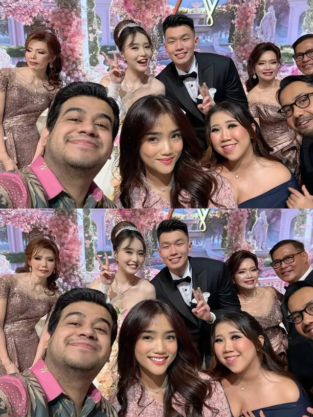 Fadil Jaidi Hadiri Pernikahan Vior