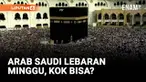 Kerajaan Arab Saudi resmi menetapkan 1 Syawal 1446 H jatuh pada Minggu, 30 Maret 2025, setelah hilal terlihat di Observatorium Sudair dan Tamir.