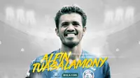 Alfin Tuasalamony. (Bola.com/Dody Iryawan)