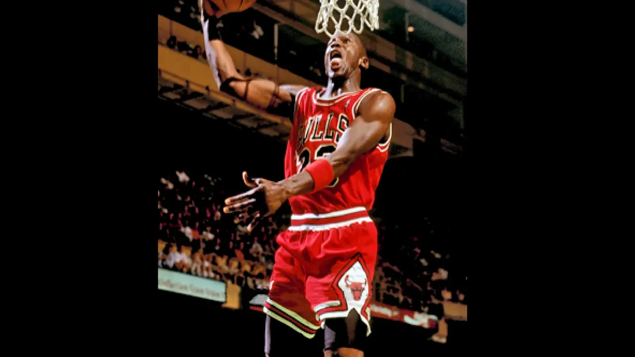 Michael Jordan. (Wikipedia)