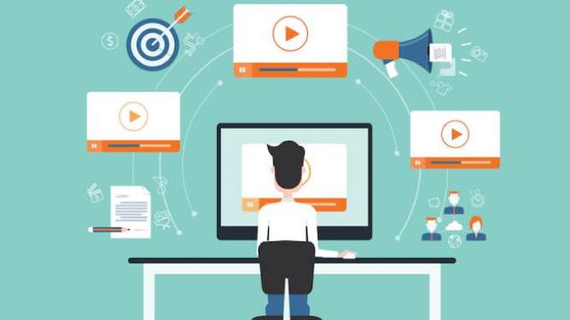 Ilustrasi digital marketing