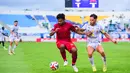 Pertandingan lanjutan BRI Super League 2025/2026 antara Arema FC melawan Madura United lekat dengan aroma nostalgia. Laga tersebut berlangsung di Stadion Kanjuruhan, Malang, Selasa (23/12/2025). (Bola.com/Iwan Setiawan)