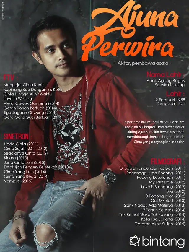 [Bintang] Celeb Bio Ajuna Perwira