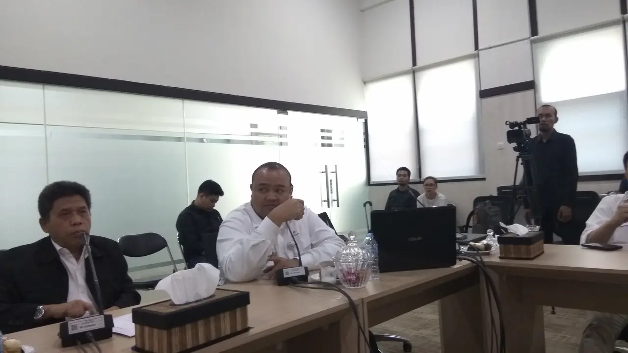 Konferensi pers Satuan Kerja Khusus Pelaksana Kegiatan Usaha Hulu Minyak dan Gas Bumi (SKK Migas) Jawa, Bali dan Nusa Tenggara. Liputan6.com/Dian Kurniawan