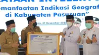 Mangga Alpukat Pasuruan Resmi Didaftarkan Jadi Produk Kekayaan Intelektual