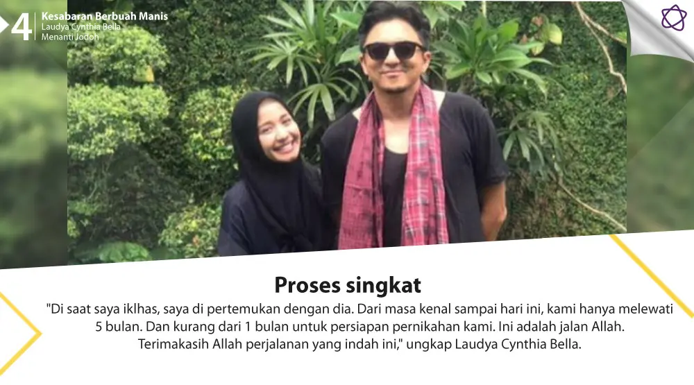 Kesabaran Berbuah Manis Laudya Cynthia Bella Menanti Jodoh. (Foto: Instagram/iamkumbre, Desain: Nurman Abdul Hakim/Bintang.com)